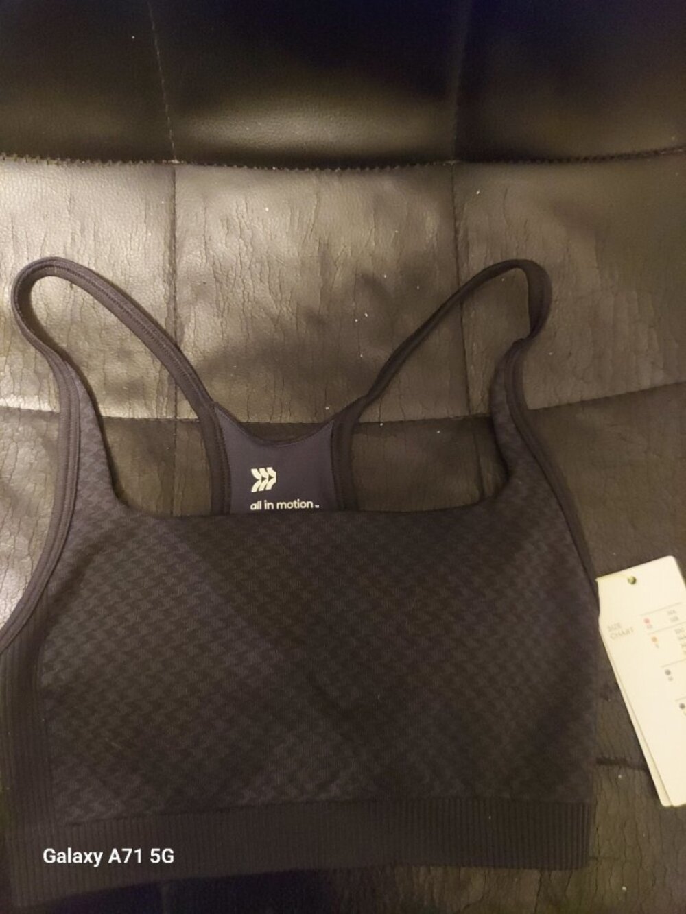 All in Motion Sports Bra NWT